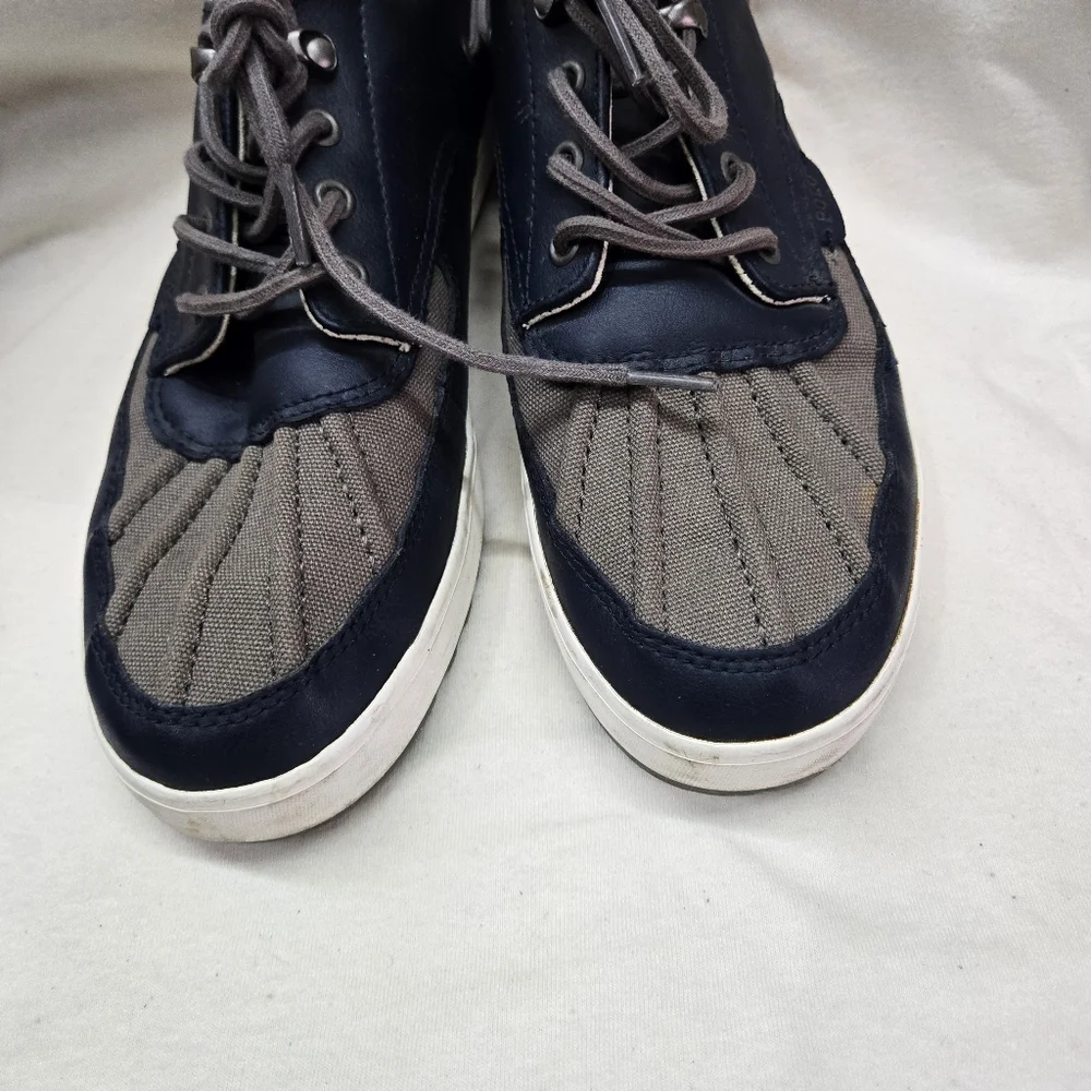 Polo by Ralph Lauren Men's Navy and Gray Casual Shoes. Size 8.5